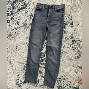 MOTHER Gray Women's Jeans